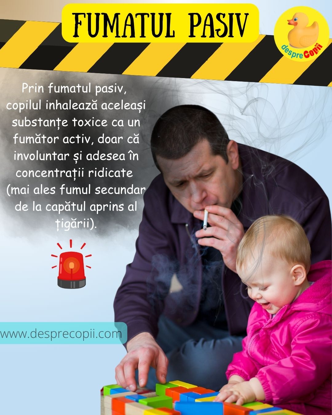 fumat pasiv copii